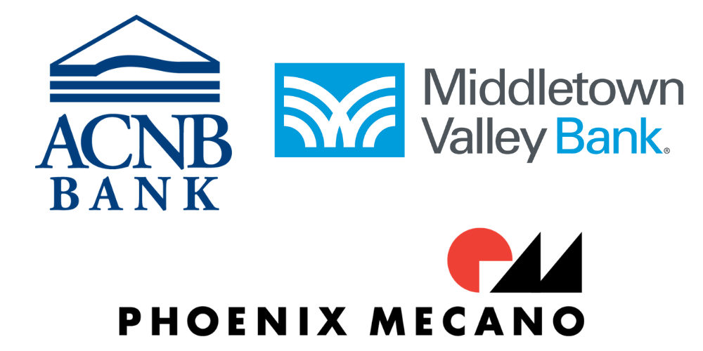 Orange Level Sponsors - ACNB Bank, Middletown Valley Bank, and Phoenix Mecano
